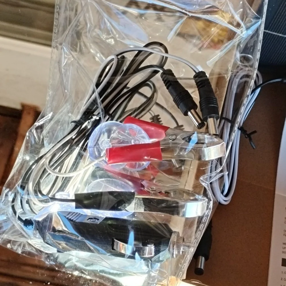 Solar Charge Controller with Solar Panel USB Ports - Orange-NEW